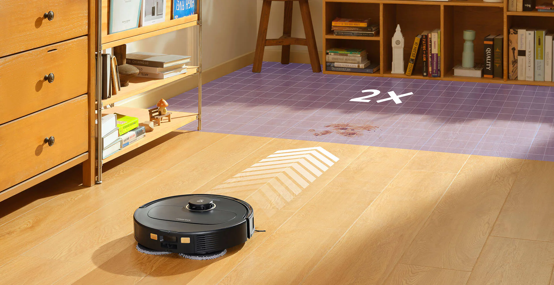 جارو رباتیک شیائومی مدل Roborock Q Revo Pro