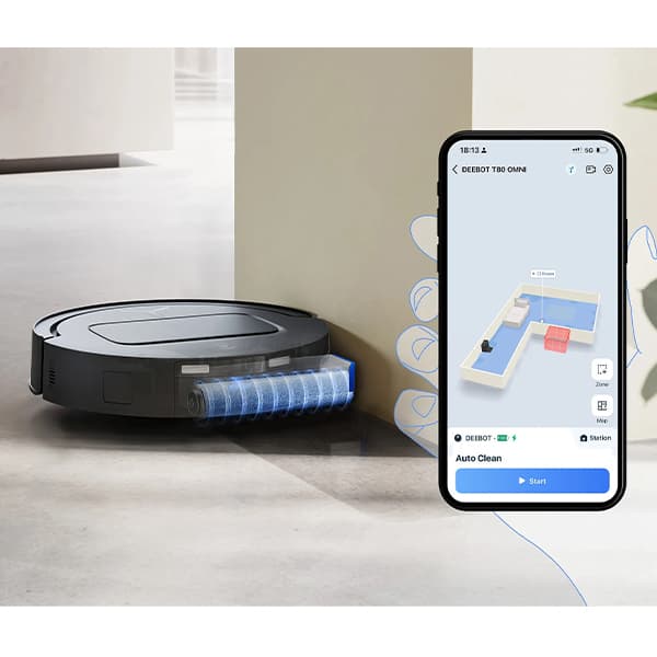 قیمت جارو رباتیک اکووکس Ecovacs DEEBOT T80 OMNI