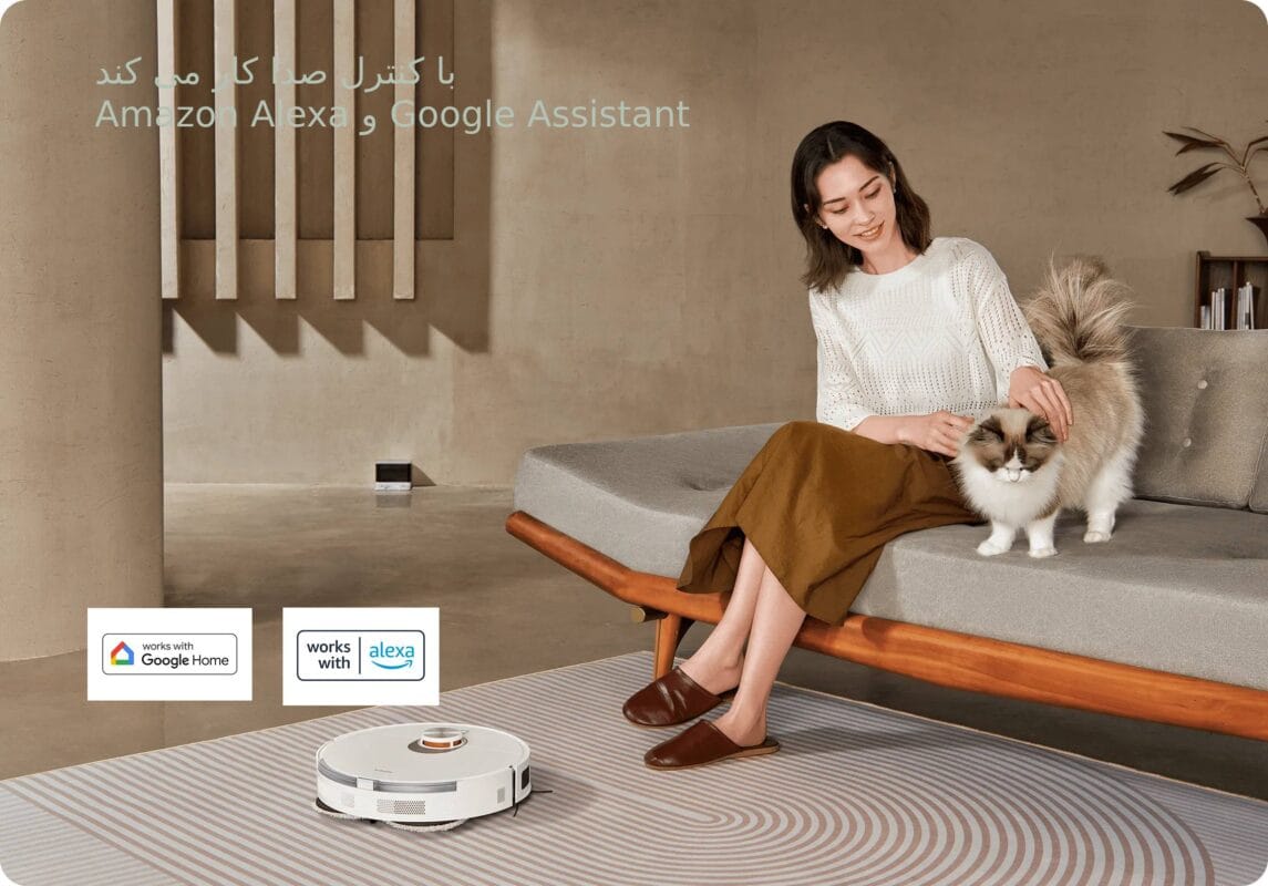 جارو رباتیک شیائومی مدل Xiaomi Robot Vacuum S20 Plus