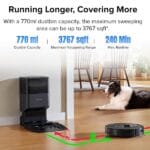 جارو رباتیک شیائومی مدل Roborock Q5 Max Plus