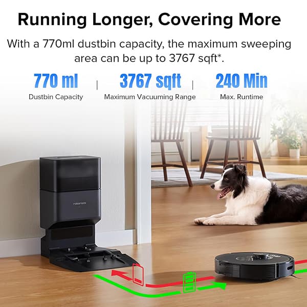 جارو رباتیک شیائومی مدل Roborock Q5 Max Plus