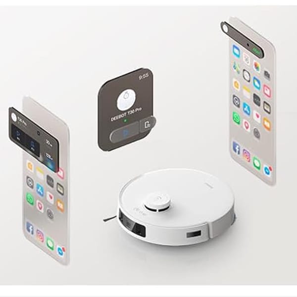 جارو رباتیک اکووکس DEEBOT T30 Pro Omni Silver