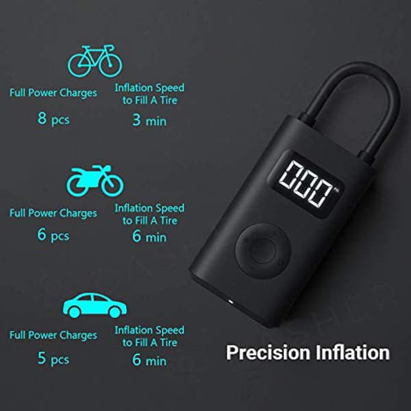 کمپرسور باد شارژی شیائومی Xiaomi Portable Electric Air Compressor 1S