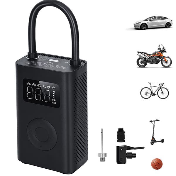 قیمت و خرید کمپرسور باد شارژی شیائومی Xiaomi Portable Electric Air Compressor 2