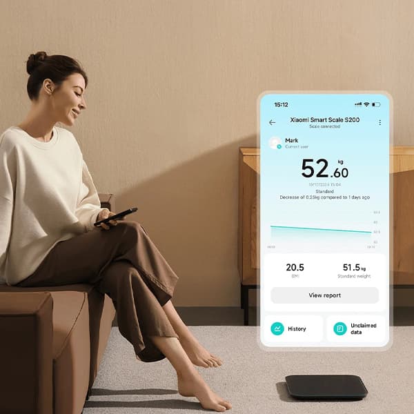 قیمت و خرید ترازوی هوشمند شیائومی Xiaomi Smart Scale S200