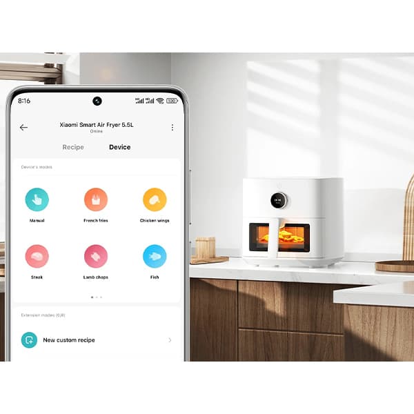 قیمت هواپز هوشمند شیائومی مدل Xiaomi Smart Air Fryer 5.5L