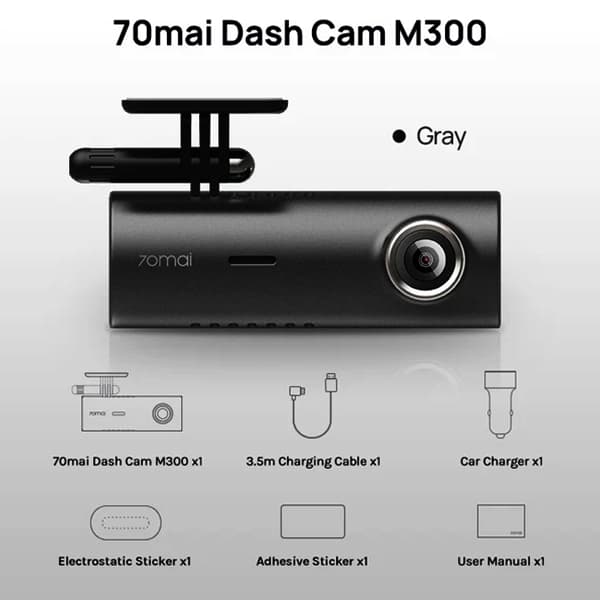 قیمت دوربین خودرو شیائومی 70mai Dash Cam M300