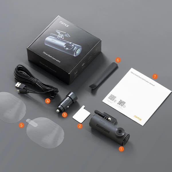 قیمت دوربین خودرو شیائومی 70mai Dash Cam M310 2K QHD