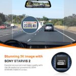 قیمت دوربین خودرو شیائومی 70mai Rearview Dash Cam S500