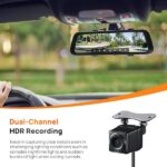 قیمت دوربین خودرو شیائومی 70mai Rearview Dash Cam S500