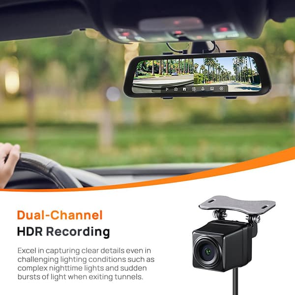 قیمت دوربین خودرو شیائومی 70mai Rearview Dash Cam S500
