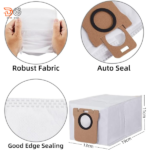 قیمت کیسه جارو رباتیک شیائومی مدل Xiaomi Robot Vacuum X10